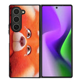 Turning Red Sad Face Samsung Galaxy Z Fold 6 5G 2024 Case OV10744