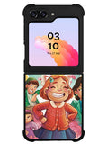 Turning Red Cartoon Art Samsung Galaxy Z Flip 5 5G 2023 Case OV10741