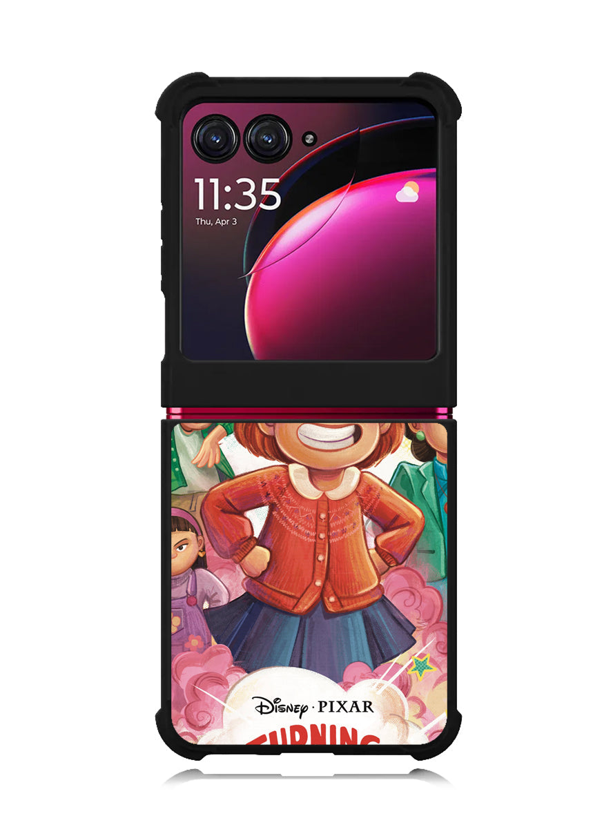 Turning Red Cartoon Art Motorola Moto Razr Plus 2023 , Moto Razr+ 2023 Case OV10741