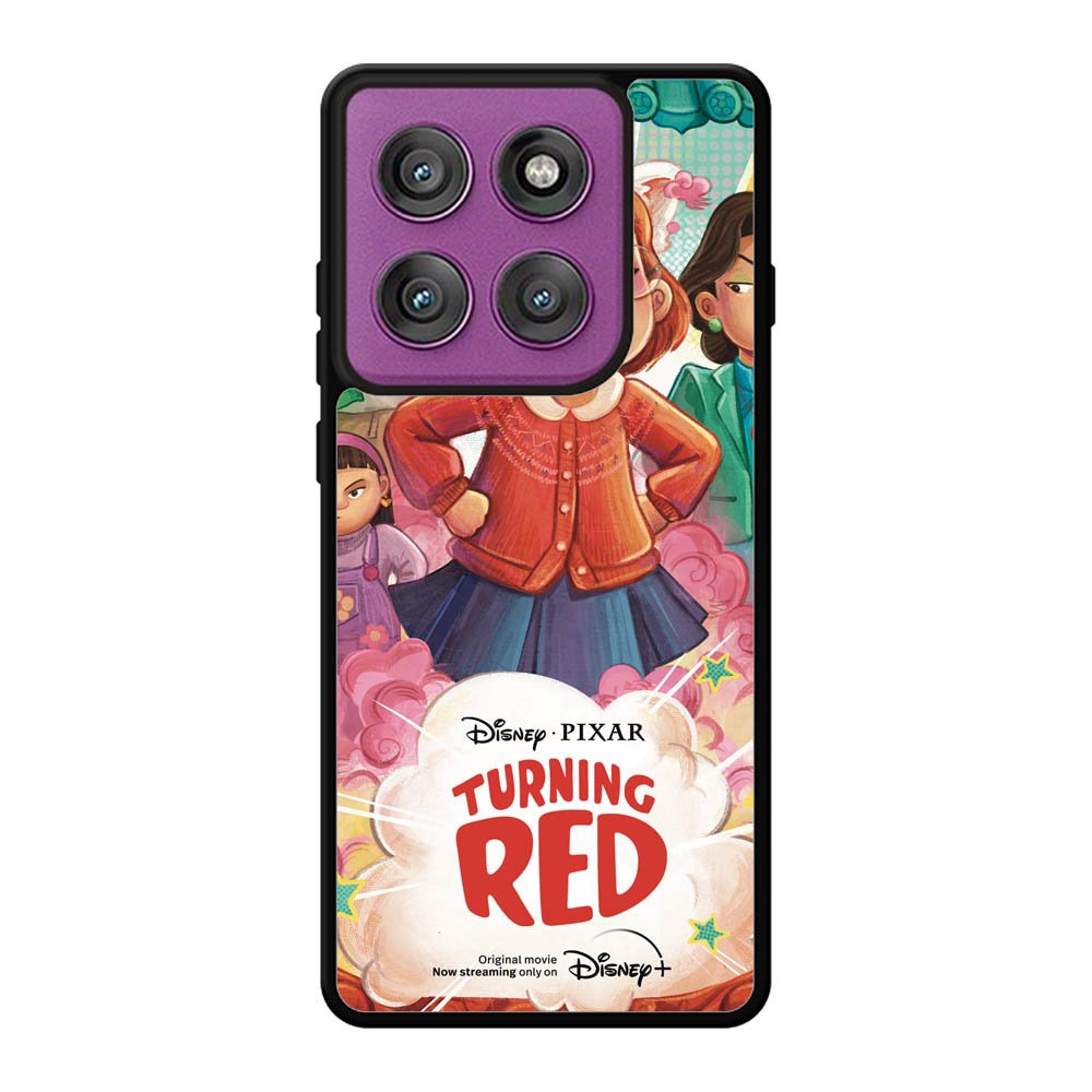 Turning Red Cartoon Art Motorola Moto Edge 60 Pro Case QC10741
