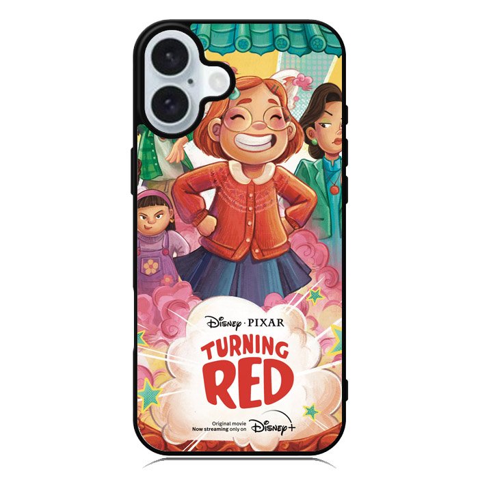 Turning Red Cartoon Art iPhone 16 Plus Case QC10741