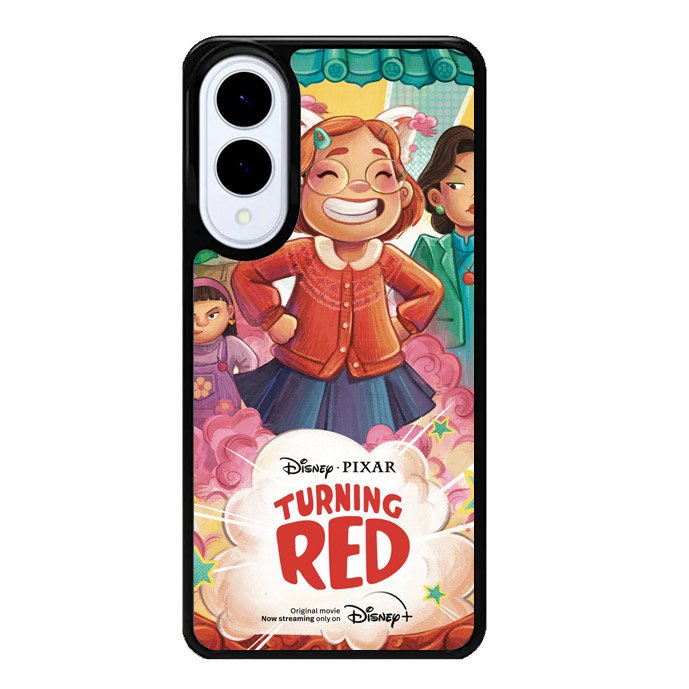 Turning Red Cartoon Art Samsung Galaxy S25 Edge 5G Case OV10741