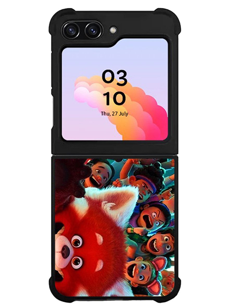 Turning Red Samsung Galaxy Z Flip 5 5G 2023 Case OV10746