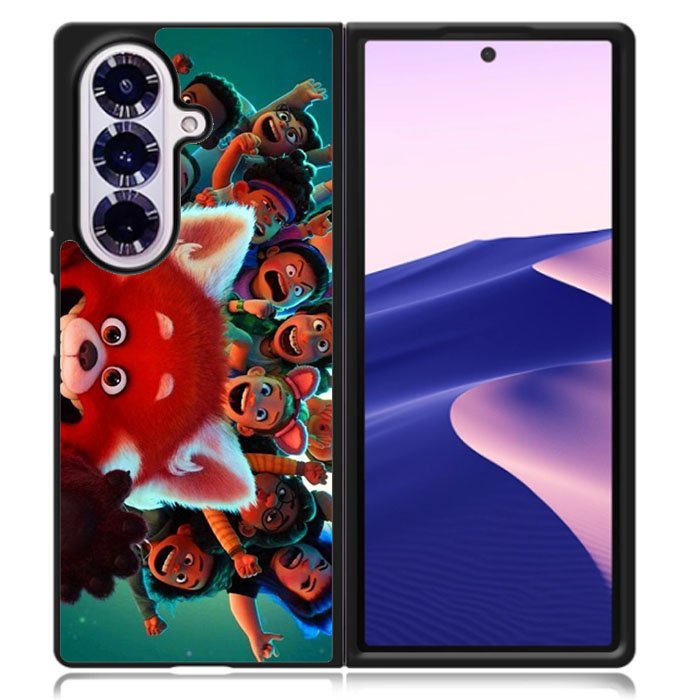 Turning Red Samsung Galaxy Z Fold 7 Case OV10746