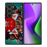Turning Red Samsung Galaxy Z Fold 6 5G 2024 Case OV10746