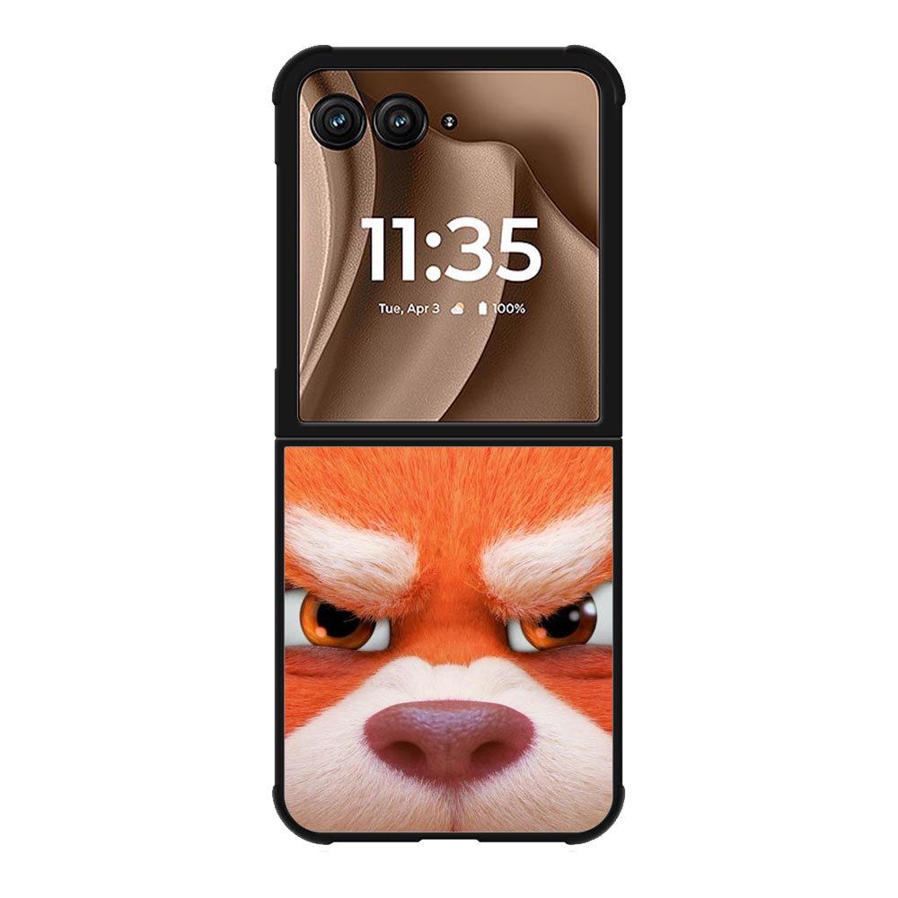 Turning Red Angry Face Motorola Moto RAZR Plus 2025 Case OV10740