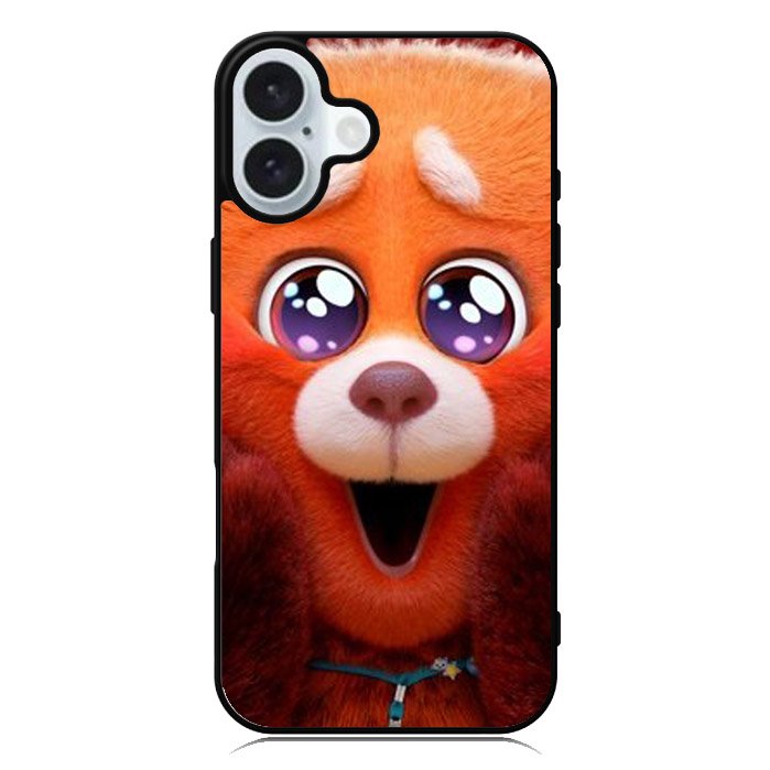 Turning Red Cute Face iPhone 16 Plus Case QC10742