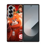 Turning Red Samsung Galaxy Z Fold 7 5G Case QC10747