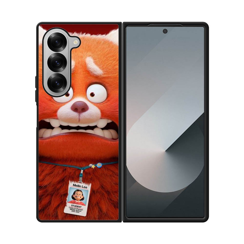 Turning Red Samsung Galaxy Z Fold 7 5G Case QC10748