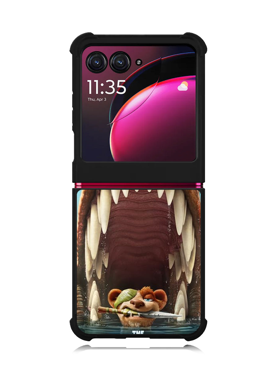 Ice Age Adventures of Buck Wild Motorola Moto Razr Plus 2023 , Moto Razr+ 2023 Case OV10873