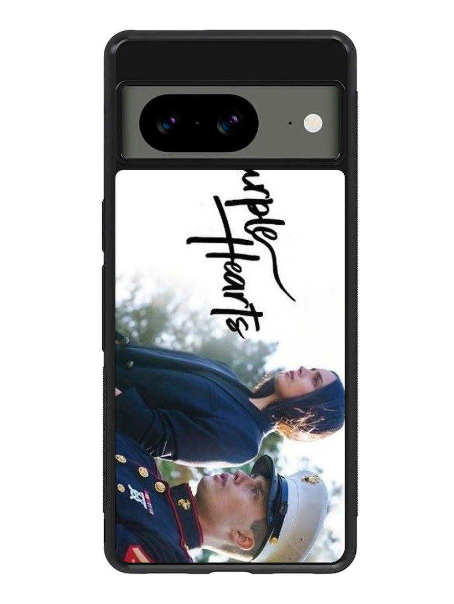 Purple Hearts Google Pixel 8A Case QC10798