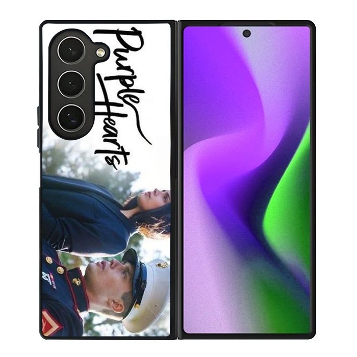 Purple Hearts Samsung Galaxy Z Fold 6 5G 2024 Case OV10798