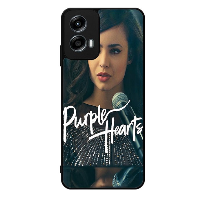 Purple Hearts Motorola Moto G Play 2024 Case OV10799