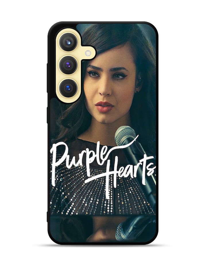 Purple Hearts Samsung Galaxy S25 5G Case OV10799