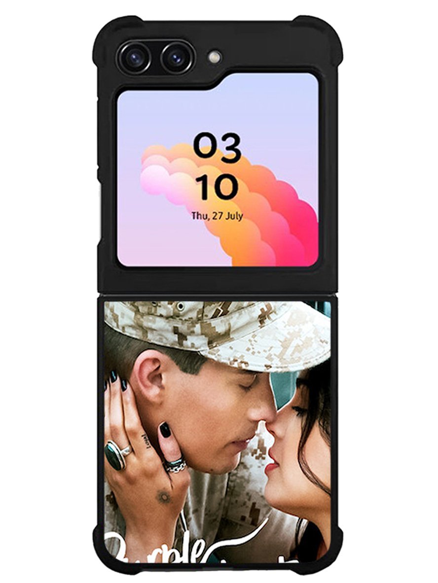 Purple Hearts Samsung Galaxy Z Flip 5 5G 2023 Case OV10800
