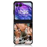 Purple Hearts Motorola Moto Razr Plus 2024 , Moto Razr+ 2024 Case OV10800