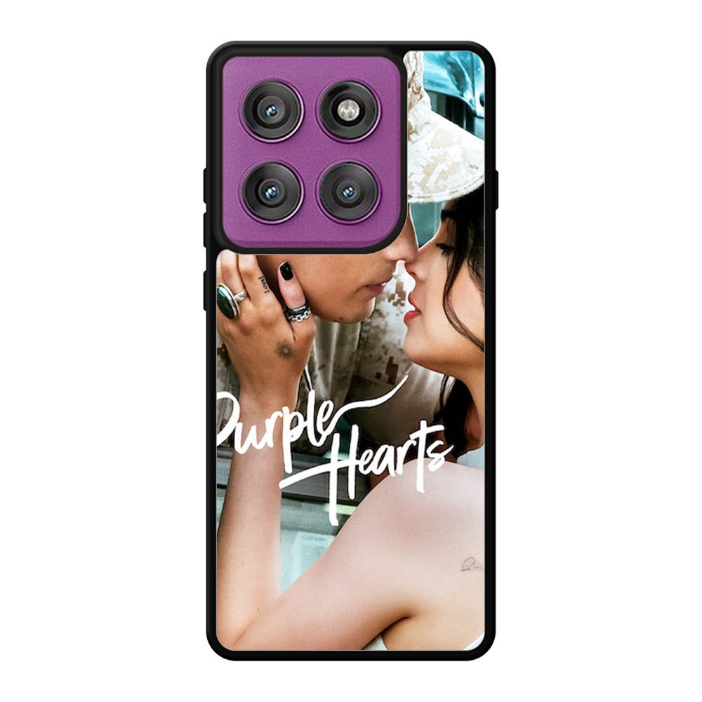 Purple Hearts Motorola Moto Edge 60 Pro Case QC10800
