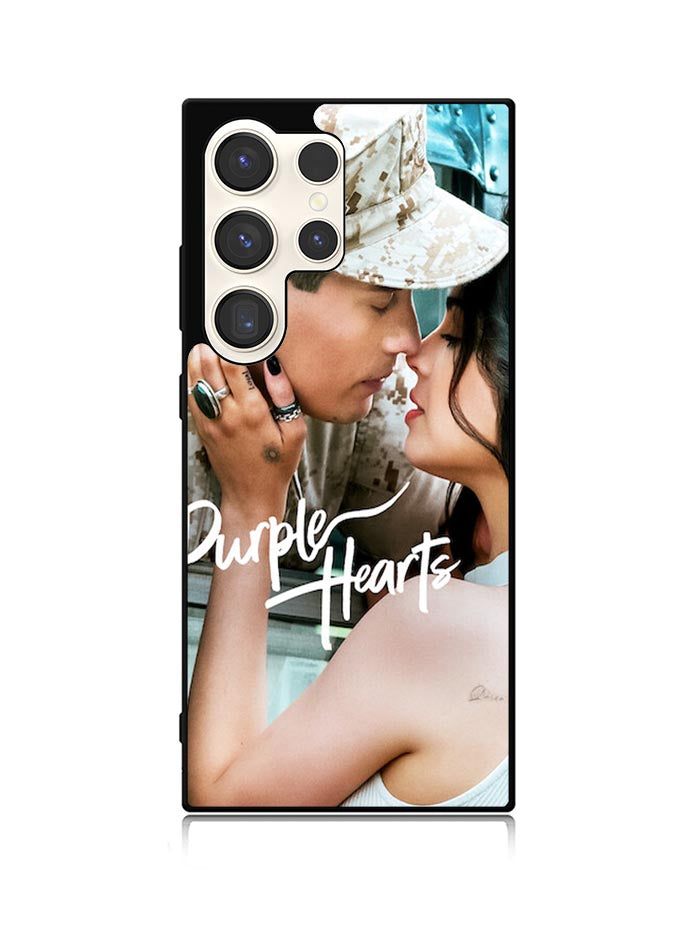 Purple Hearts Samsung Galaxy S23 Ultra 5G Case QC10800