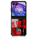 The End Of Fxxxing World Motorola Moto Razr Plus 2024 , Moto Razr+ 2024 Case OV10715