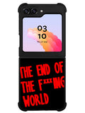 The End Of Fxxxing World Logo Samsung Galaxy Z Flip 5 5G 2023 Case OV10712