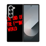 The End Of Fxxxing World Logo Samsung Galaxy Z Fold 7 5G Case QC10712