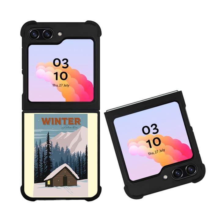 Winter Season FZ0123 Samsung Galaxy Z Flip 5 2023 5G Case