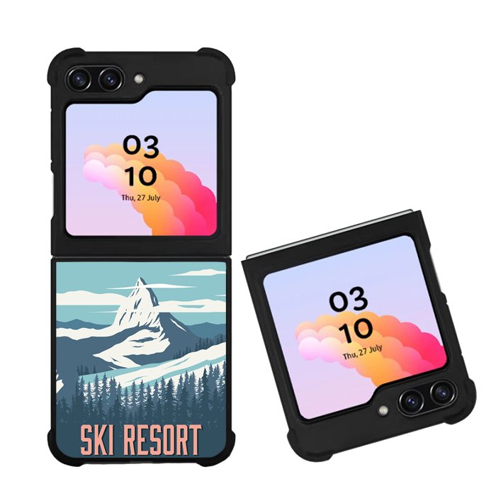 Ski Resort Mountain FZ0156 Samsung Galaxy Z Flip 5 2023 5G Case