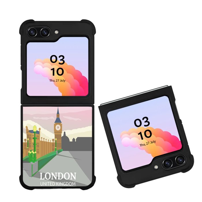 London United Kingdom FZ0176 Samsung Galaxy Z Flip 5 2023 5G Case