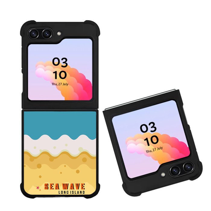 Sea Wave Long Island FZ0179 Samsung Galaxy Z Flip 5 2023 5G Case