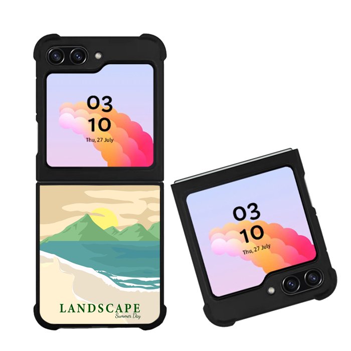 Landscape Summer Day FZ0186 Samsung Galaxy Z Flip 5 2023 5G Case