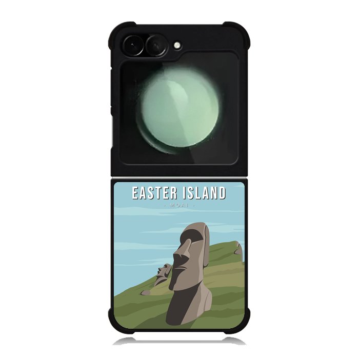 Easter Island Moai FZ0203 Samsung Galaxy Z Flip 6 2024 5G Case