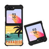 Paradise Tropical Beach FZ0208 Samsung Galaxy Z Flip 5 2023 5G Case