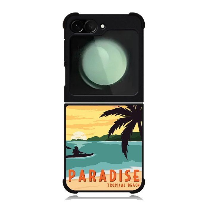 Paradise Tropical Beach FZ0208 Samsung Galaxy Z Flip 6 2024 5G Case