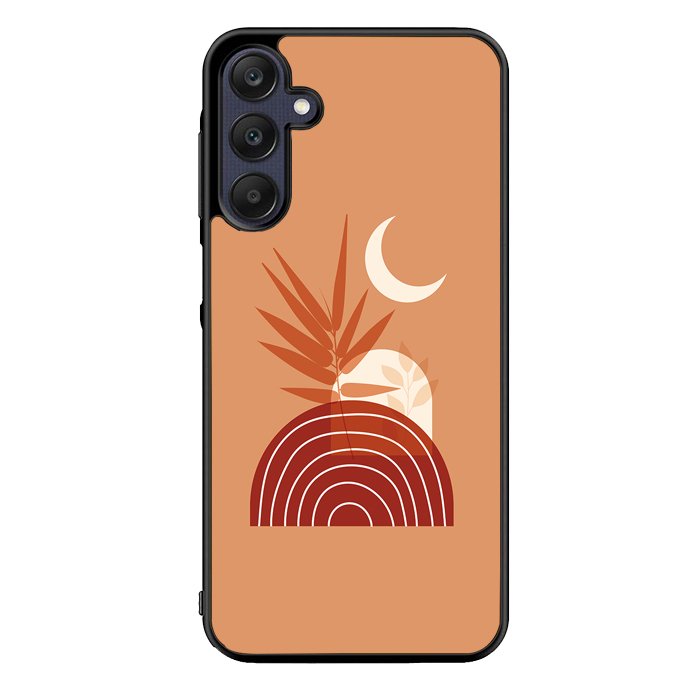 Geometric and Leaf Botanical FZ0225 Samsung Galaxy A15 5G Case