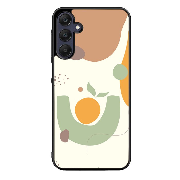 Orange Modern Art FZ0256 Samsung Galaxy A25 5G Case