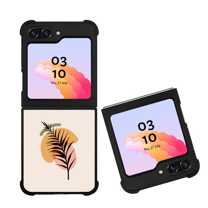 Palm Modern Art FZ0239 Samsung Galaxy Z Flip 5 2023 5G Case