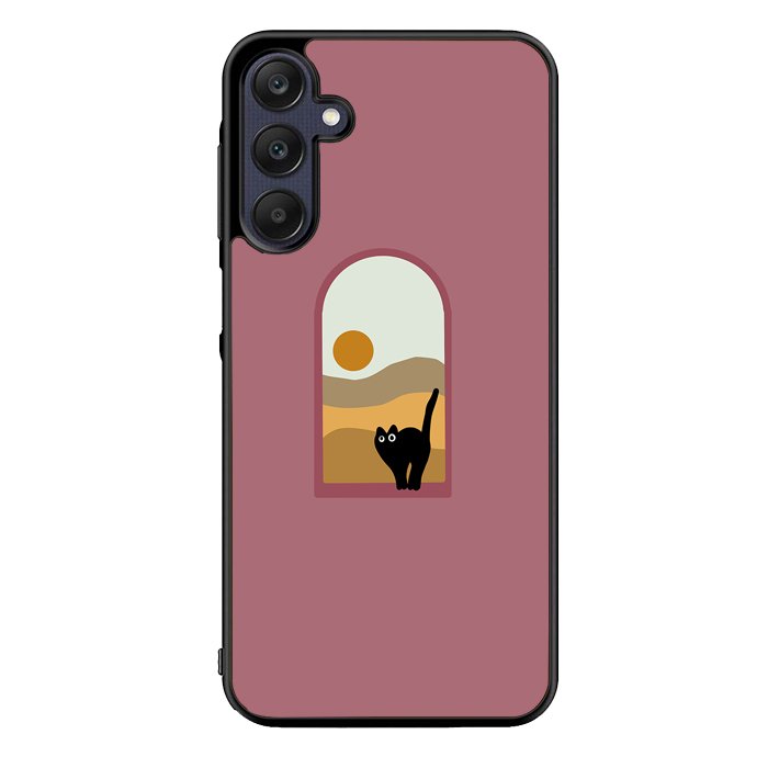 Cat the Window FZ0242 Samsung Galaxy A15 5G Case