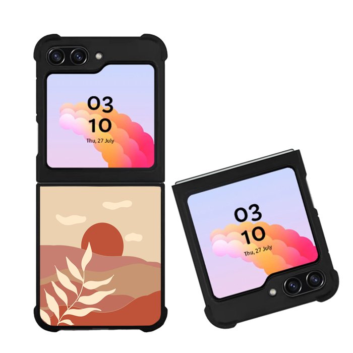 Leaf Moon FZ0243 Samsung Galaxy Z Flip 5 2023 5G Case