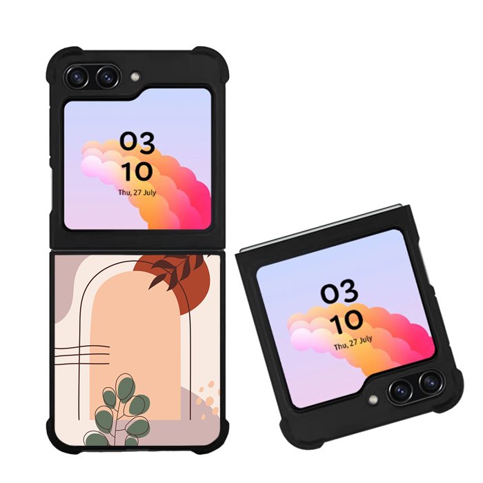Geomtric Leaf FZ0246 Samsung Galaxy Z Flip 5 2023 5G Case
