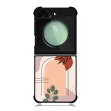 Geomtric Leaf FZ0246 Samsung Galaxy Z Flip 6 2024 5G Case