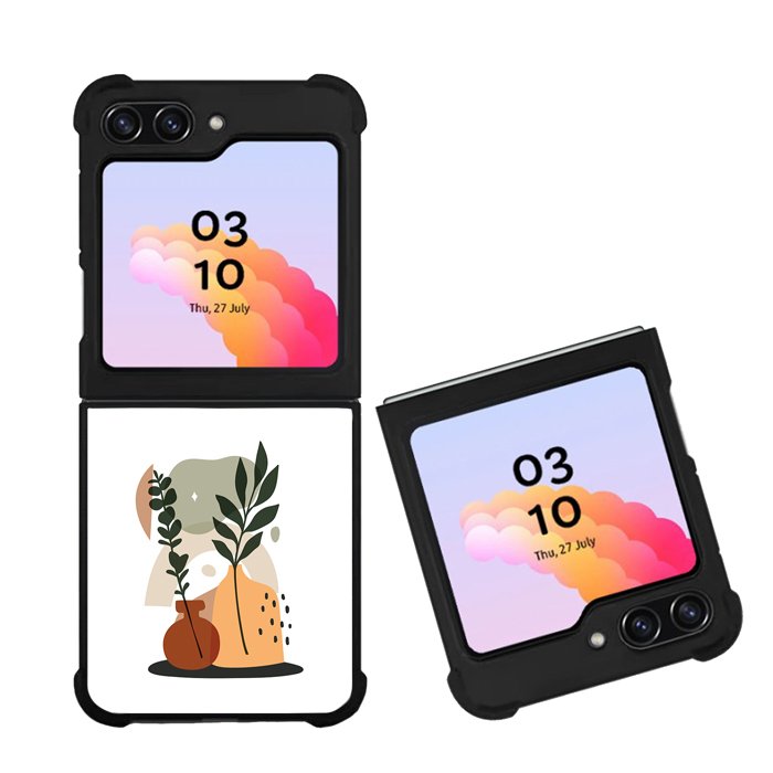The Leaves of Vase FZ0282 Samsung Galaxy Z Flip 5 2023 5G Case