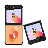 Circle Leaves FZ0299 Samsung Galaxy Z Flip 5 2023 5G Case