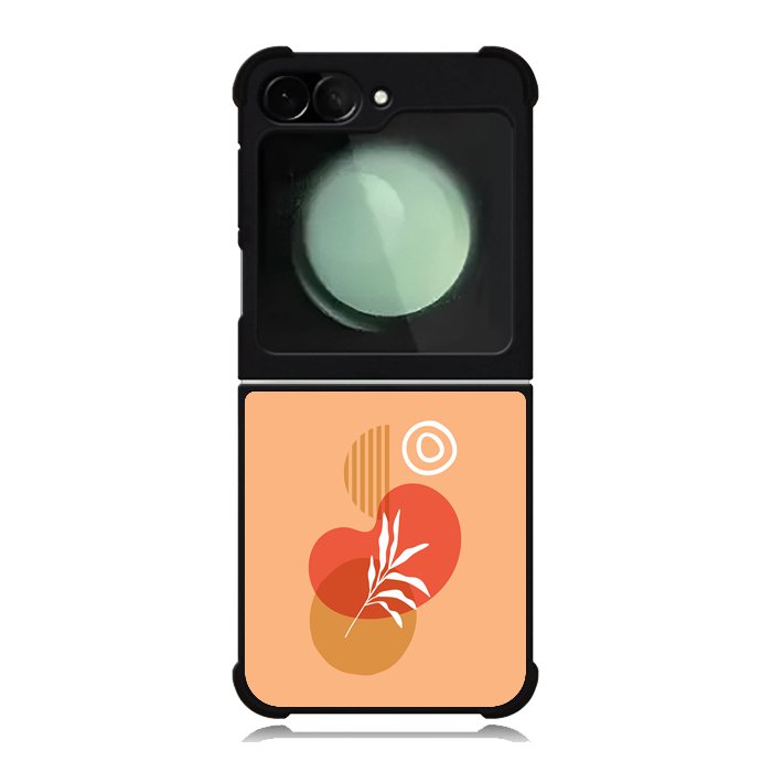 Circle Leaves FZ0299 Samsung Galaxy Z Flip 6 2024 5G Case