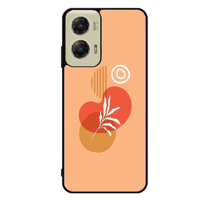 Circle Leaves FZ0299 Motorola Moto G Stylus 5G 2024 Case