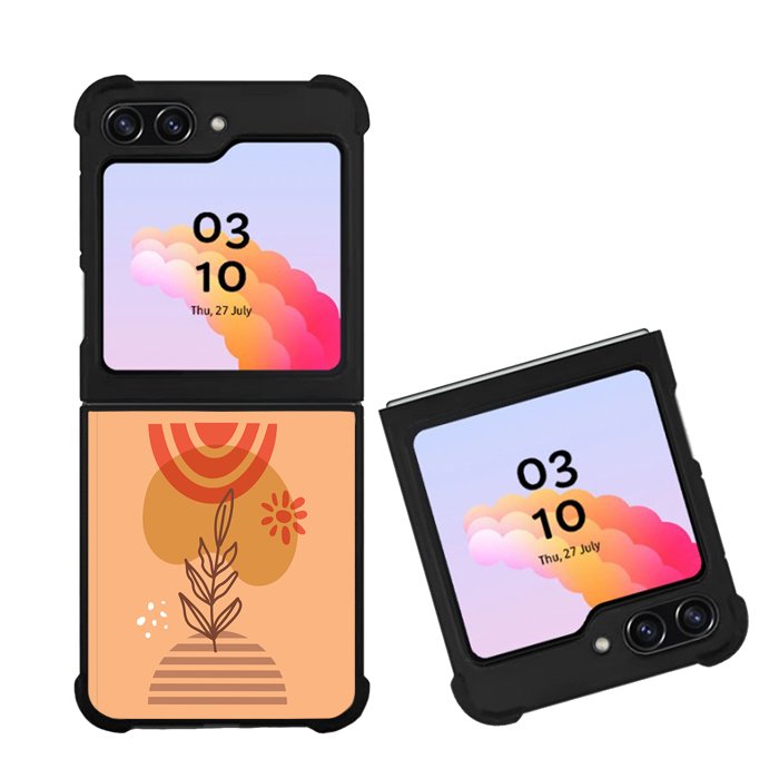 Flower and the Sun FZ0307 Samsung Galaxy Z Flip 5 2023 5G Case