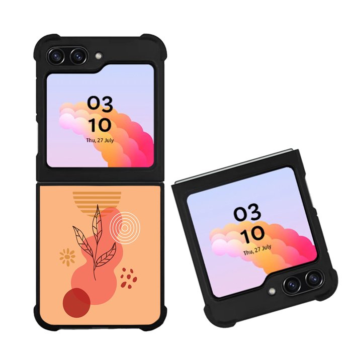 Flower and Shapes FZ0308 Samsung Galaxy Z Flip 5 2023 5G Case