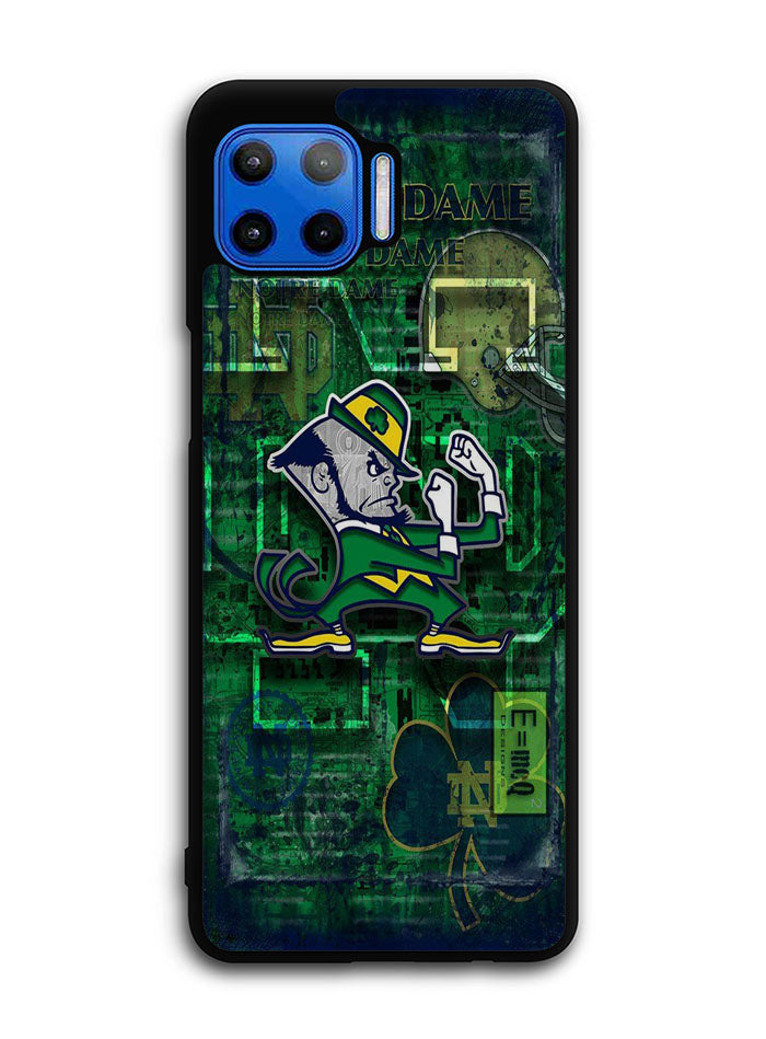 notre dame fighting irish 3rd Motorola Moto One 5G Case , Moto One 5G UW Case , Moto G 5G Plus Case