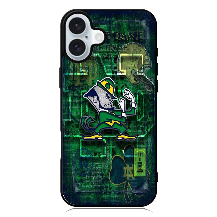 notre dame fighting irish 3rd iPhone 16 Plus Case