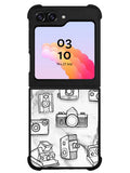 Vintage Camera Samsung Galaxy Z Flip 5 5G 2023 Case OV2054