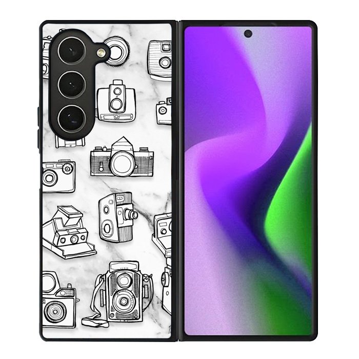 Vintage Camera Samsung Galaxy Z Fold 6 5G 2024 Case OV2054